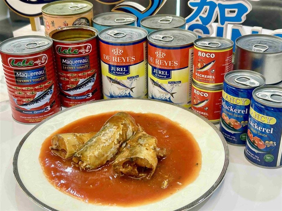 Canned Mackerel in Tomato Sauce