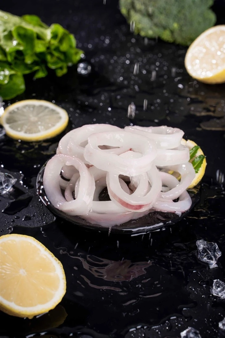 Frozen Squid Rings Skin-on