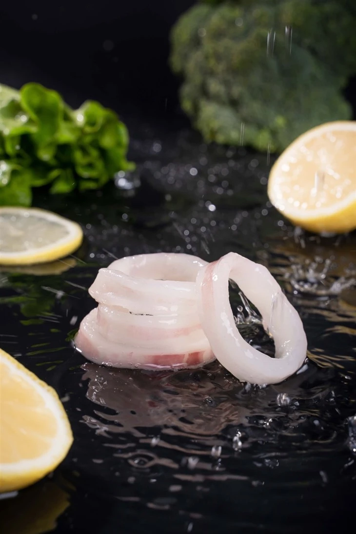 Frozen Squid Rings Skin-on